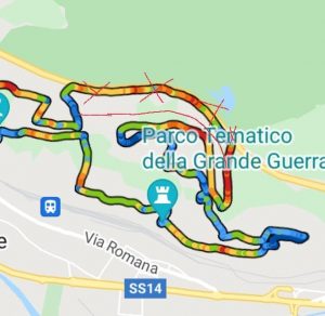 Mappa Carso in bike 2022