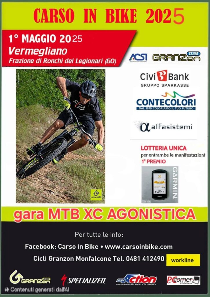 Volantino Carso in bike 2025